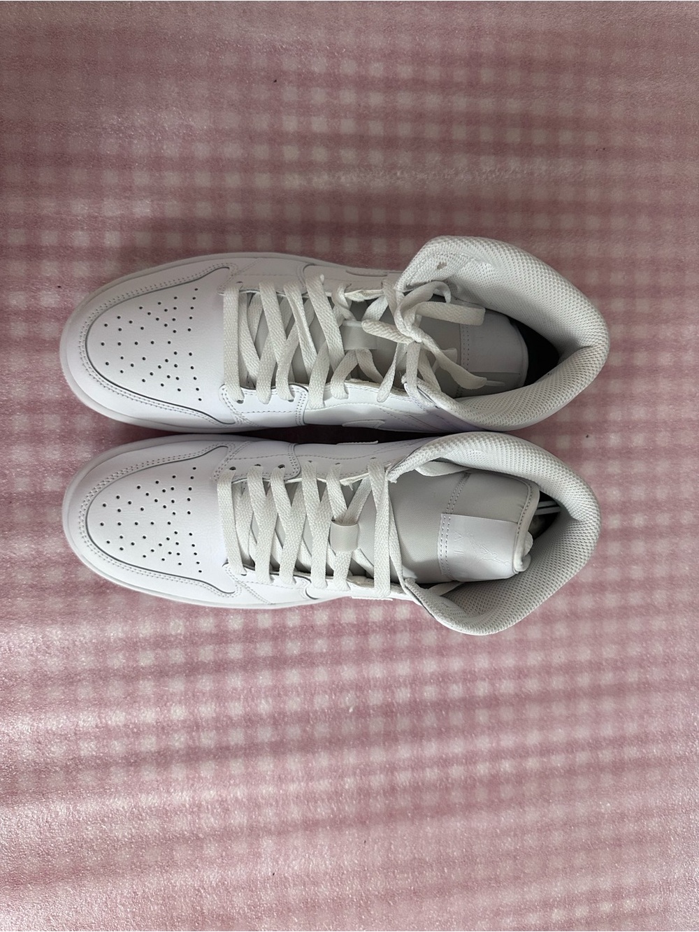 Nike White High-Top Men's Sneakers
